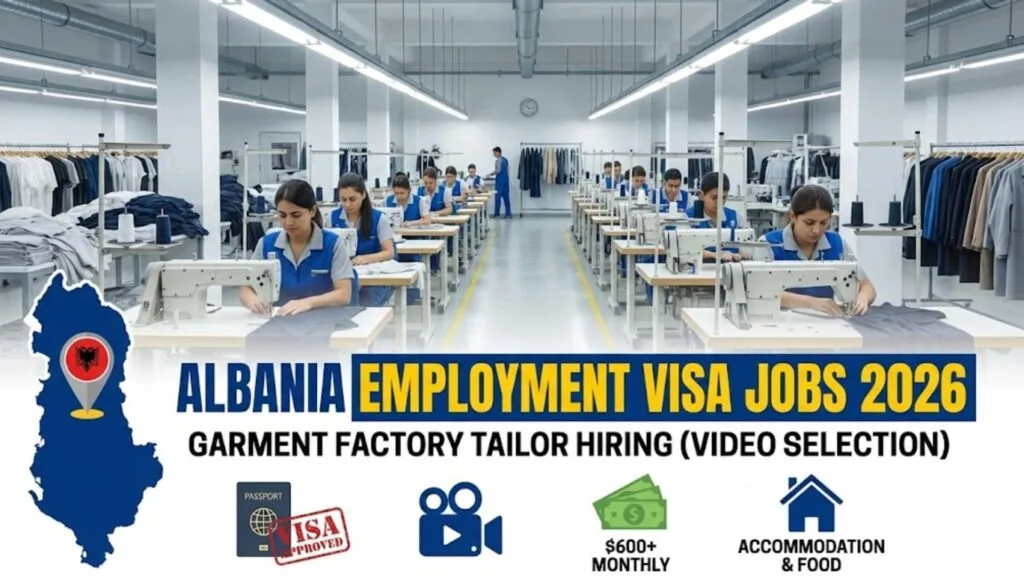 Urgent Hiring in Albania Employment Visa Tailor Jobs 2026 Urgent Hiring in Albania Employment Visa Tailor Jobs 2026