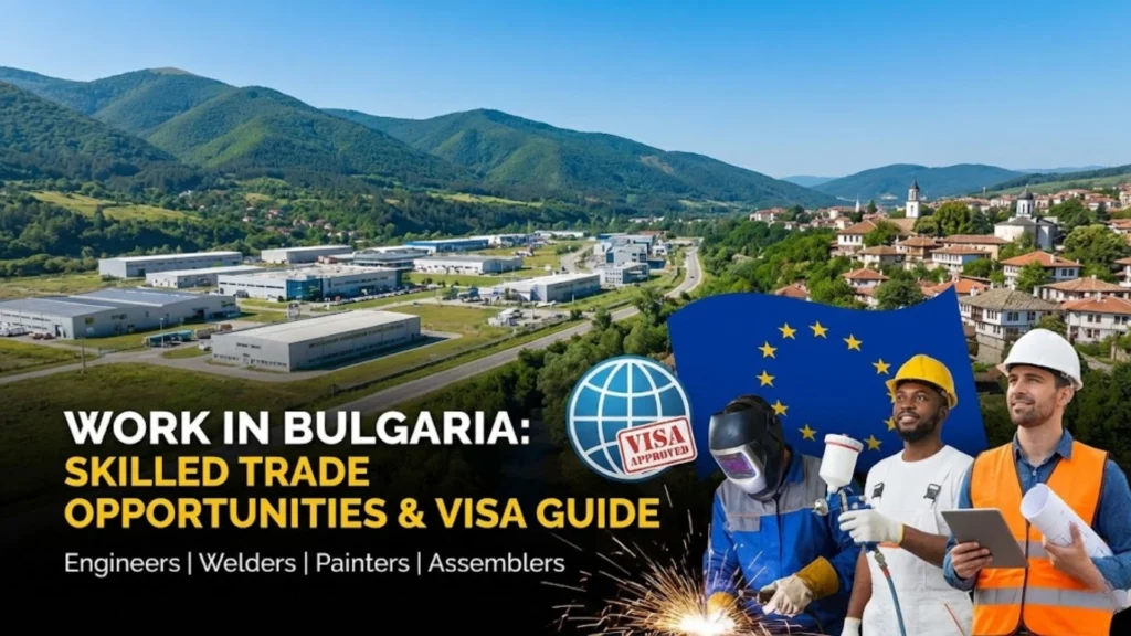 Urgent Job Hiring: Bulgaria Employment Visa Jobs 2026 (Welders, Painters, Engineers)