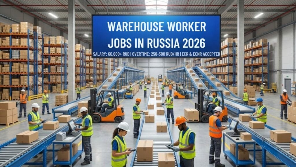 Best Paying Warehouse Worker Jobs in Russia 2026 – 60,000+ RUB + Guaranteed Overtime