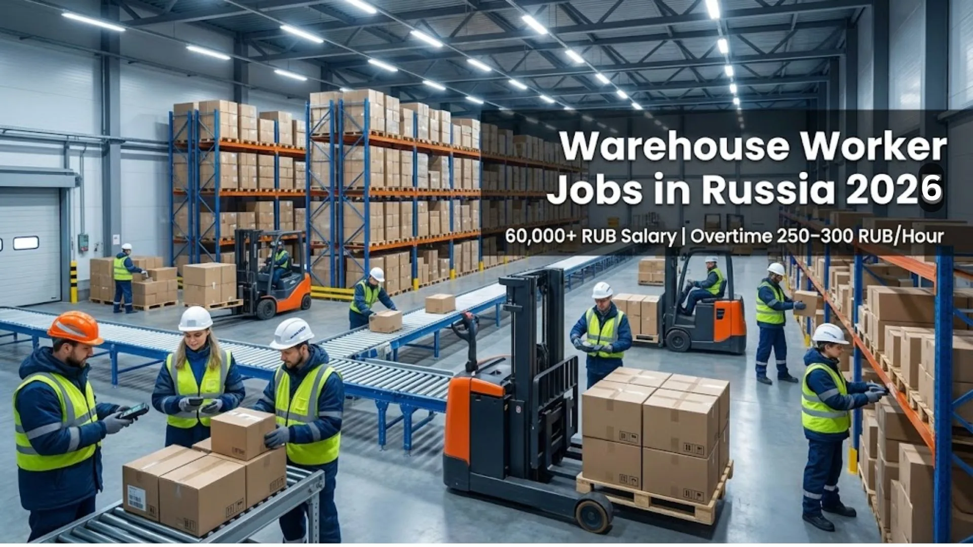 Best Paying Warehouse Worker Jobs in Russia – 60,000+ RUB