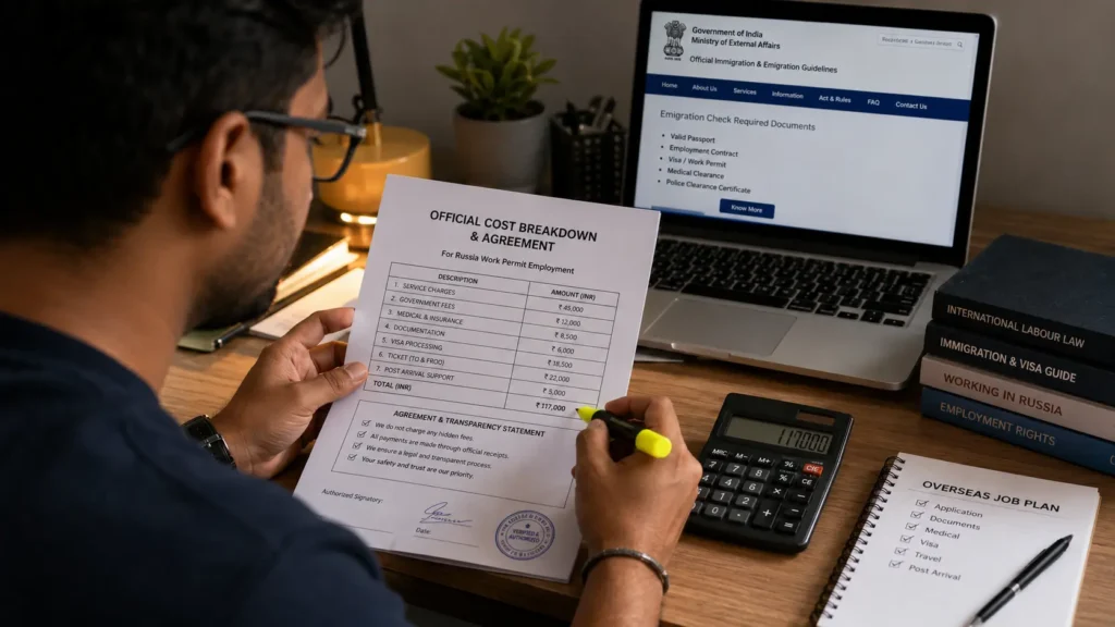 Russia Work Permit for Indians 2026 – Best Visa Guide Russia Work Permit for Indians 2026 – Best Visa Guide